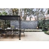 Pergola ogrodowa MIRADOR 80 Solid 3 x 3m Antracyt